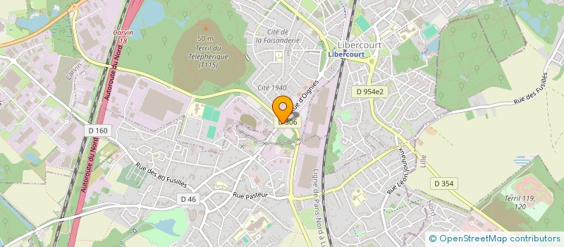 localisation de l'entreprise STPL à LIBERCOURT