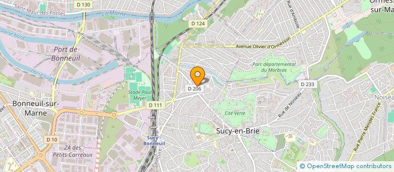 localisation de l'entreprise STPL  SUCY-EN-BRIE