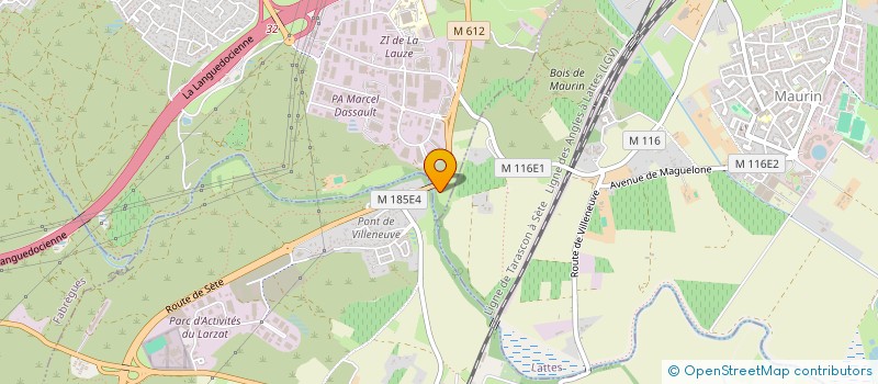 localisation de l'entreprise STPM DISTRIBUTION à SAINT-JEAN-DE-VEDAS