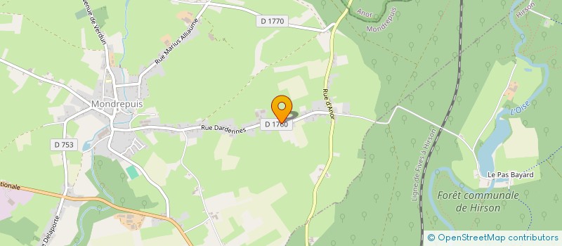 localisation de l'entreprise STPMJC  MONDREPUIS