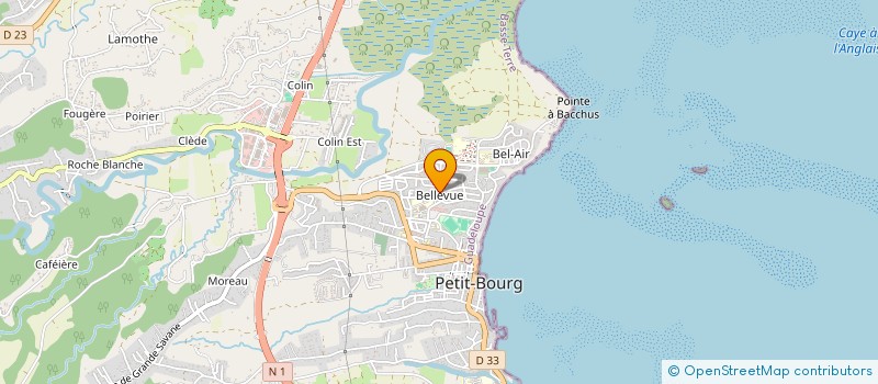 localisation de l'entreprise STPNF  PETIT BOURG