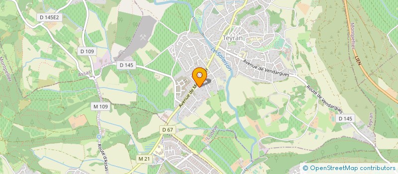 localisation de l'entreprise STPO à TEYRAN