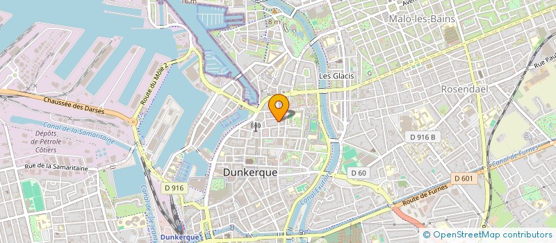 localisation de l'entreprise STPOL à DUNKERQUE