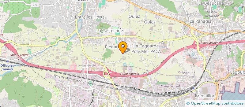 localisation de l'entreprise STPP PERRONE à OLLIOULES
