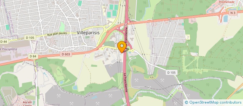 localisation de l'entreprise STPS à VILLEPARISIS