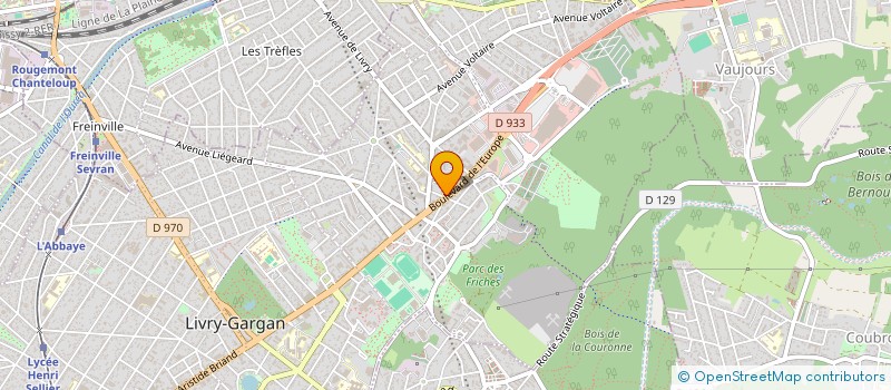 localisation de l'entreprise STPS DECHETS à LIVRY-GARGAN