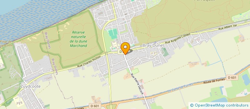 localisation de l'entreprise STR  BRAY-DUNES