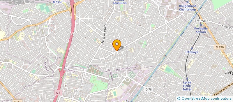 localisation de l'entreprise STR BATIMENT à AULNAY-SOUS-BOIS