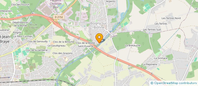 localisation de l'entreprise STR CAPITAL INVEST à BOIGNY-SUR-BIONNE