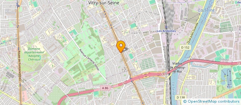 localisation de l'entreprise STR DIGITAL  VITRY-SUR-SEINE