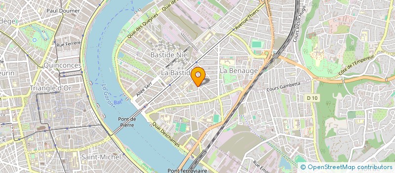 localisation de l'entreprise STR EAT WOK  BORDEAUX