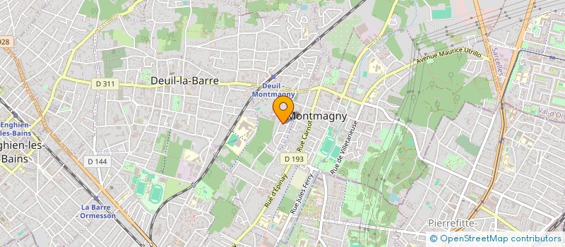 localisation de l'entreprise STR IMMO  MONTMAGNY