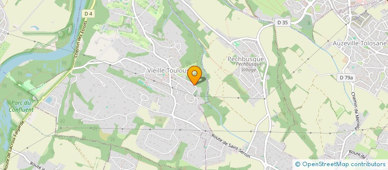 localisation de l'entreprise STR LA ROUSSELLE  VIEILLE-TOULOUSE