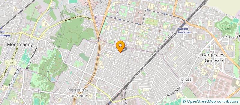 localisation de l'entreprise STR PRO  SAINT-DENIS