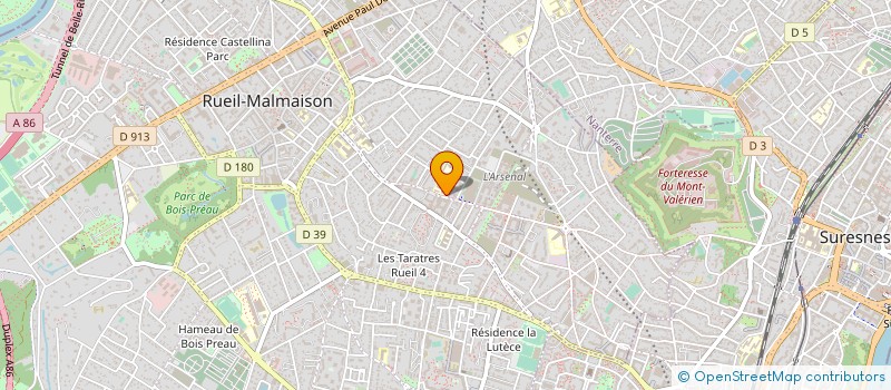 localisation de l'entreprise STR SELMANI à RUEIL-MALMAISON