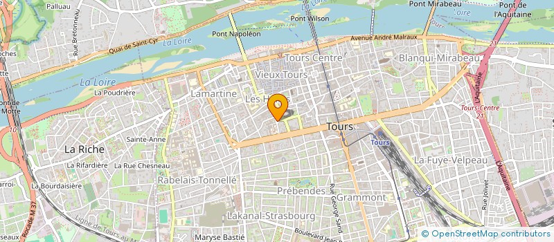 localisation de l'entreprise STR@T CONSULTING  TOURS