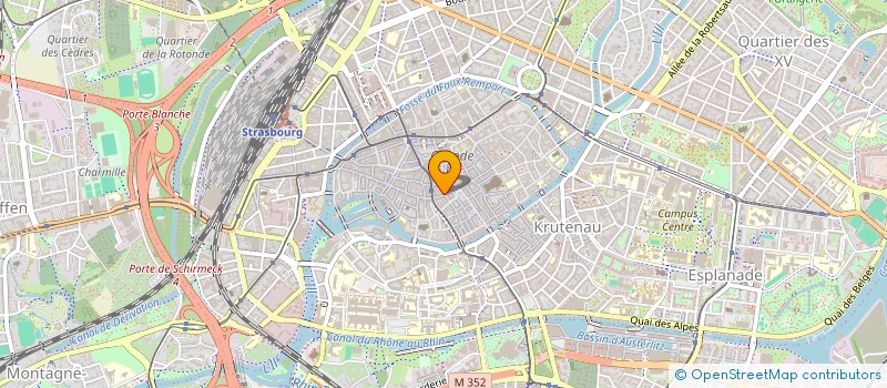 localisation de l'entreprise STRABO à STRASBOURG