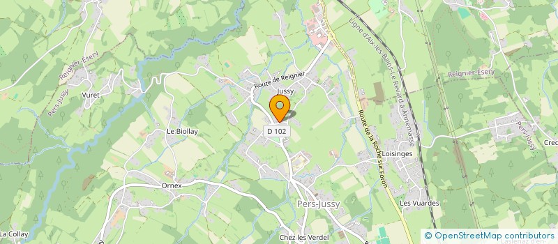 localisation de l'entreprise STRABOMOBILE  PERS-JUSSY