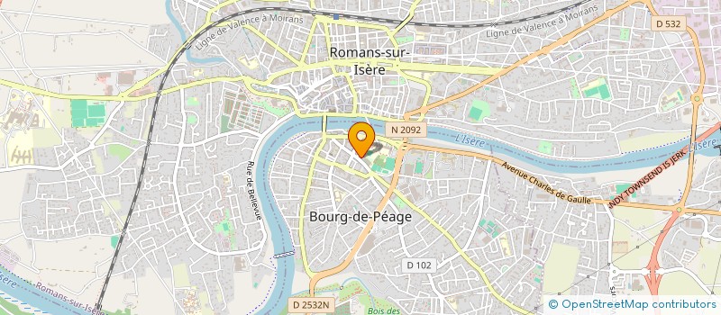 localisation de l'entreprise STRACCOM2 à BOURG-DE-PEAGE