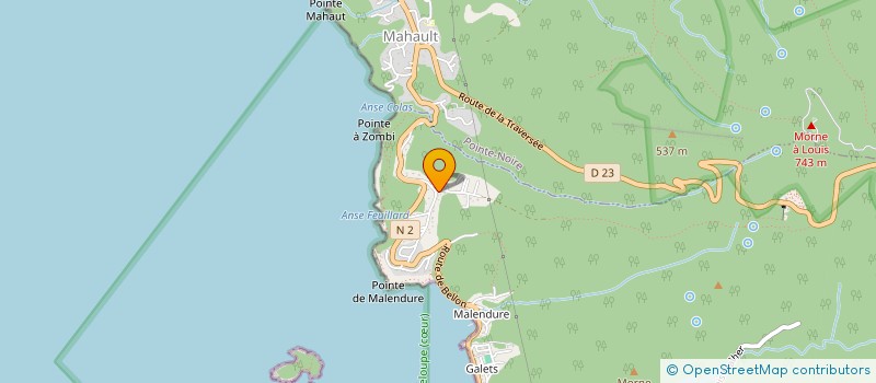 localisation de l'entreprise STRACOL à BOUILLANTE