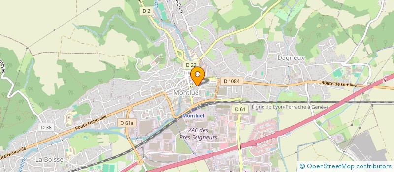 localisation de l'entreprise STRACOMARK à MONTLUEL