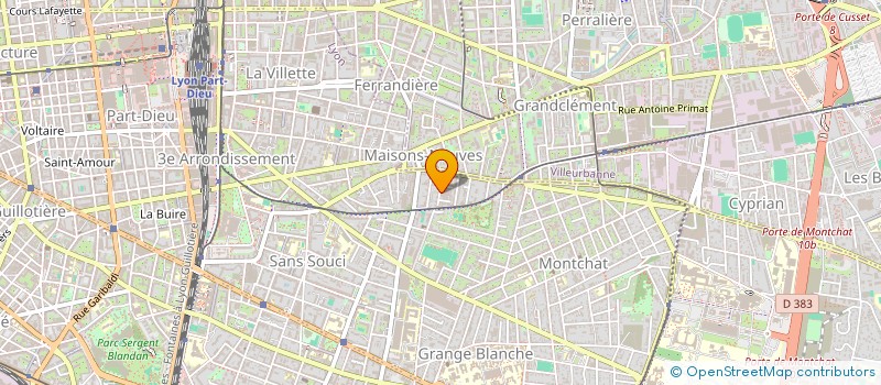 localisation de l'entreprise STRADA ACTION à LYON
