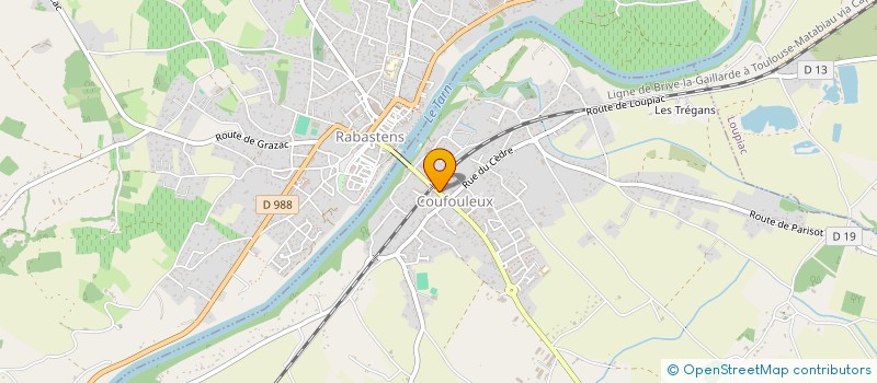 localisation de l'entreprise STRADA NOVA  COUFOULEUX