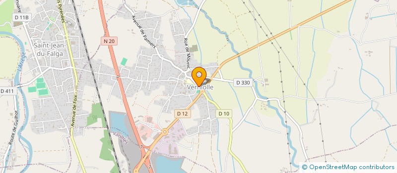 localisation de l'entreprise STRADA NOVA  VERNIOLLE