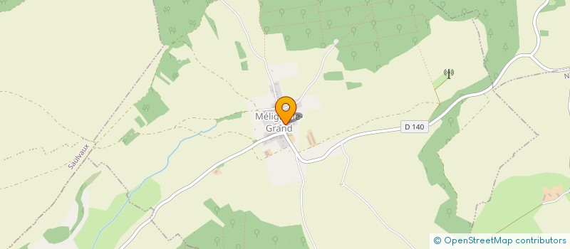 localisation de l'entreprise STRADAGEME à MELIGNY-LE-GRAND
