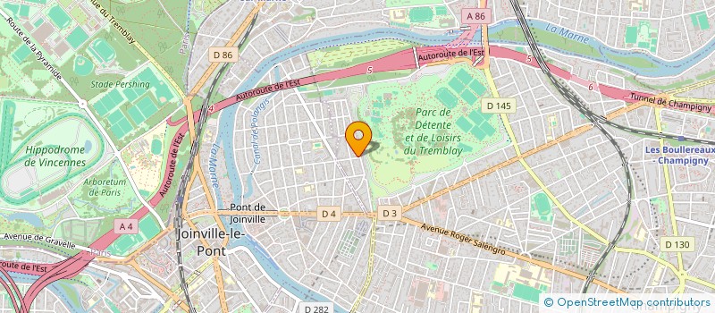 localisation de l'entreprise STRADEV CONSEILS à CHAMPIGNY-SUR-MARNE