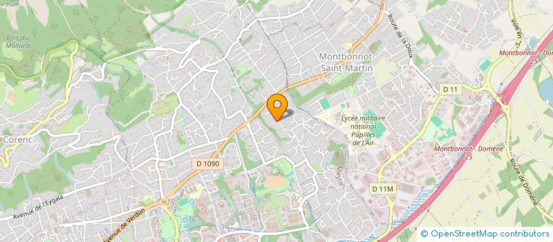 localisation de l'entreprise STRADIVALUE à MEYLAN