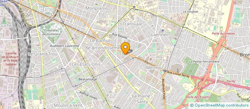 localisation de l'entreprise STRAGEN-FRANCE à LYON