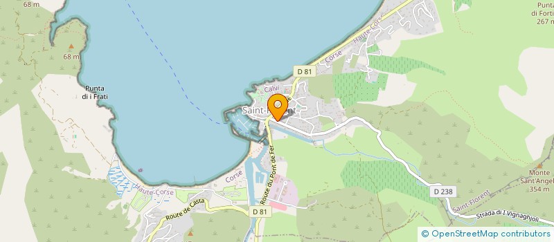 localisation de l'entreprise STRAGIMMO à SAINT-FLORENT