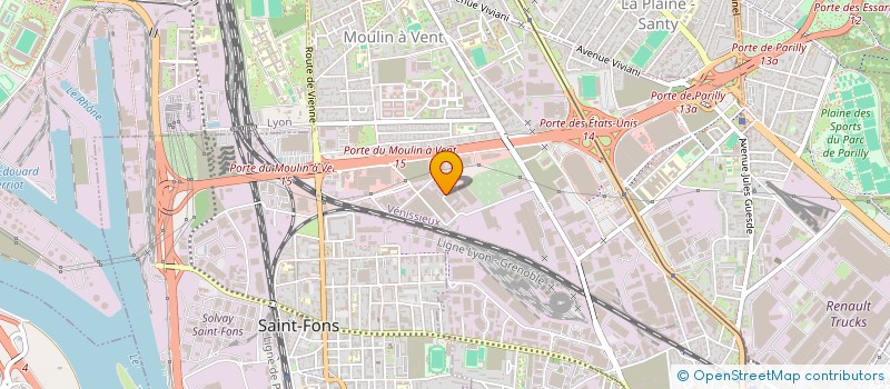 localisation de l'entreprise STRALYMO  VENISSIEUX