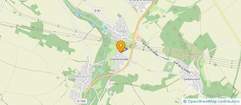 localisation de l'entreprise STRANGE FISHES  SAGY