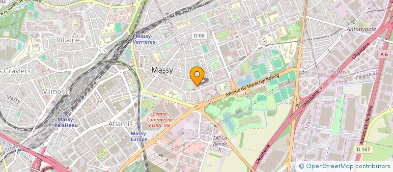 localisation de l'entreprise STRANGEBLACKHOLE à MASSY