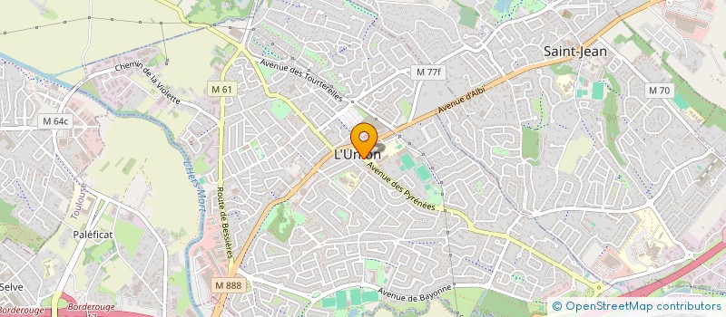 localisation de l'entreprise STRANGERS AND PARADISE  L'UNION