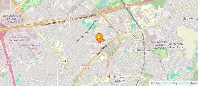 localisation de l'entreprise STRANSWORK T M S à AULNAY-SOUS-BOIS
