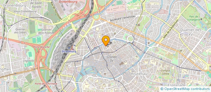 localisation de l'entreprise STRAS'DRIVE  SELESTAT