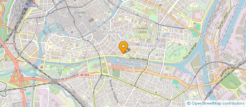 localisation de l'entreprise STRAS FOODS à STRASBOURG