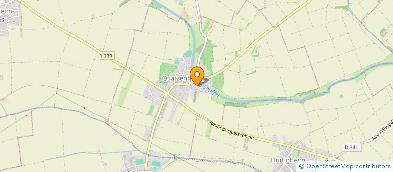 localisation de l'entreprise STRAS HOME  QUATZENHEIM