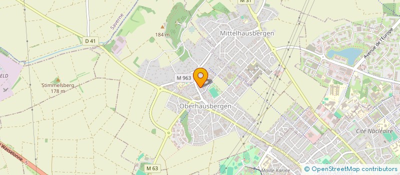 localisation de l'entreprise STRAS-TROPEZ  OBERHAUSBERGEN