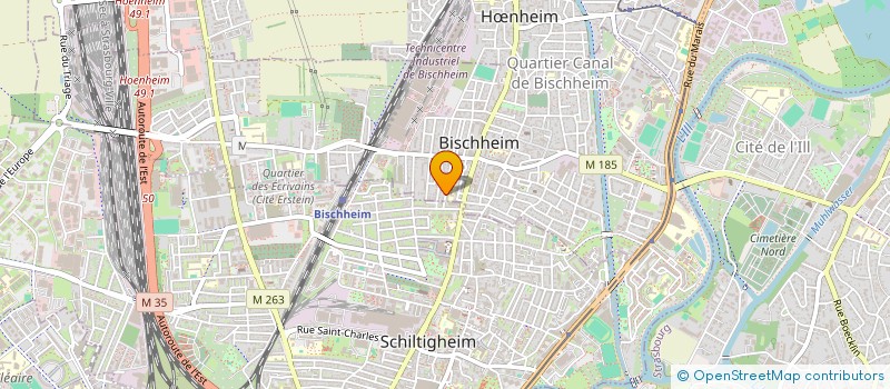 localisation de l'entreprise STRAS'UP SERVICE  BISCHHEIM
