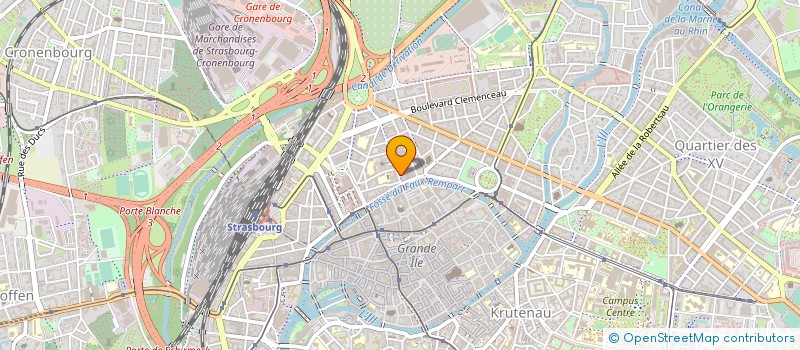 localisation de l'entreprise STRASAD MEDIC à STRASBOURG