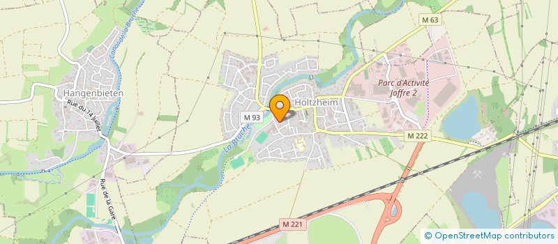 localisation de l'entreprise STRASBOURG BRASS BAND  HOLTZHEIM