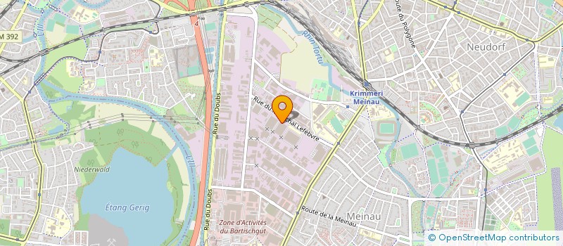 localisation de l'entreprise STRASBOURG CARRELAGE à STRASBOURG