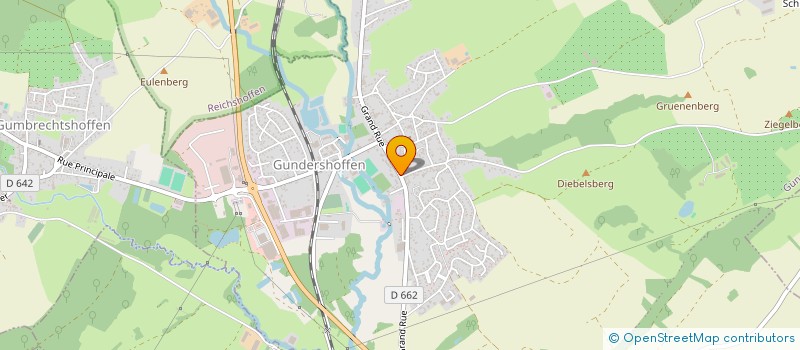 localisation de l'entreprise STRASBOURG CARRELAGE 67  GUNDERSHOFFEN