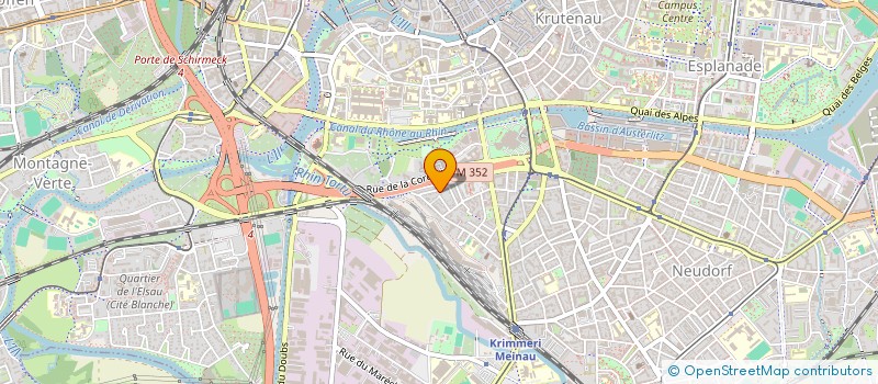 localisation de l'entreprise STRASBOURG CHOLET INVESTISSEMENT  STRASBOURG