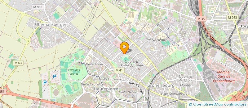 localisation de l'entreprise STRASBOURG CONCEPT à STRASBOURG