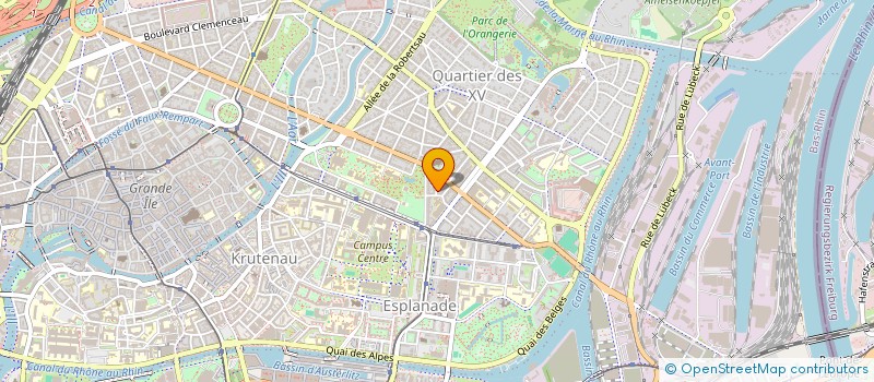 localisation de l'entreprise STRASBOURG CONSEIL à STRASBOURG